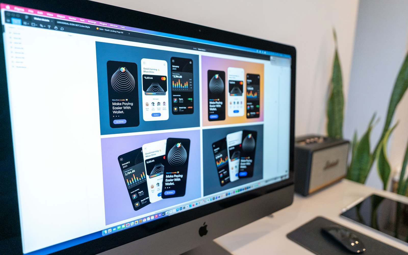 Brand identity and logo design work